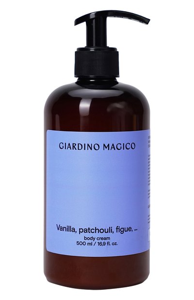 Женского крем для тела vanilla, patchouli, figue (500ml) GIARDINO MAGICO, ар�т. 4640200323767