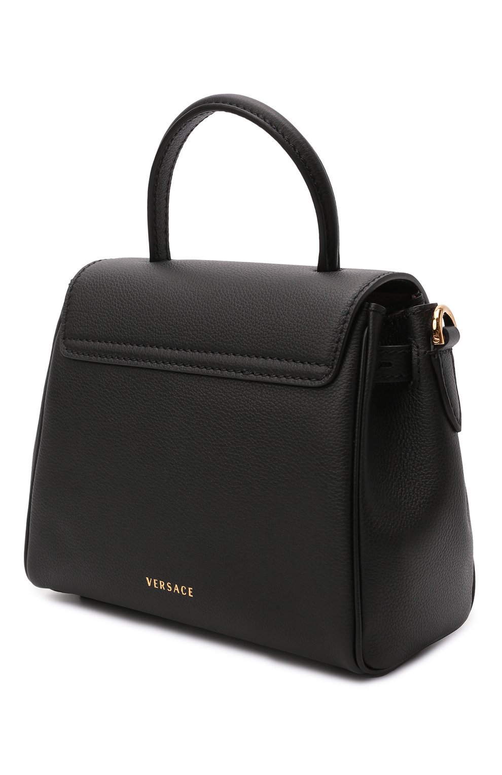 Сумка la medusa small VERSACE черного цвета по цене 263500 руб., арт. DBFI040/DVIT2T, фото 3 Сумка la medusa small VERSACE, арт. DBFI040/DVIT2T, фото 3