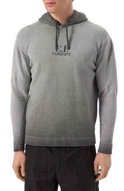 Хлопковое худи C.P. COMPANY, арт. 18CMKN072A110286S, фо�то 3