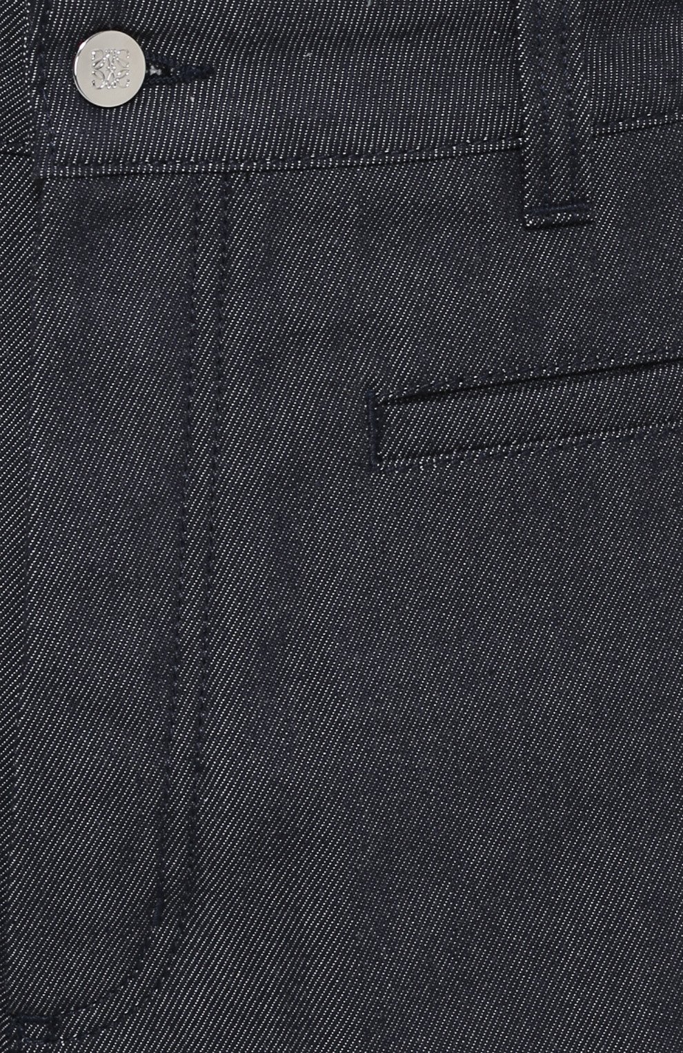 Джинсы свободного кроя с контрастными отворотами LOEWE, арт. H2262110IB, фото 5