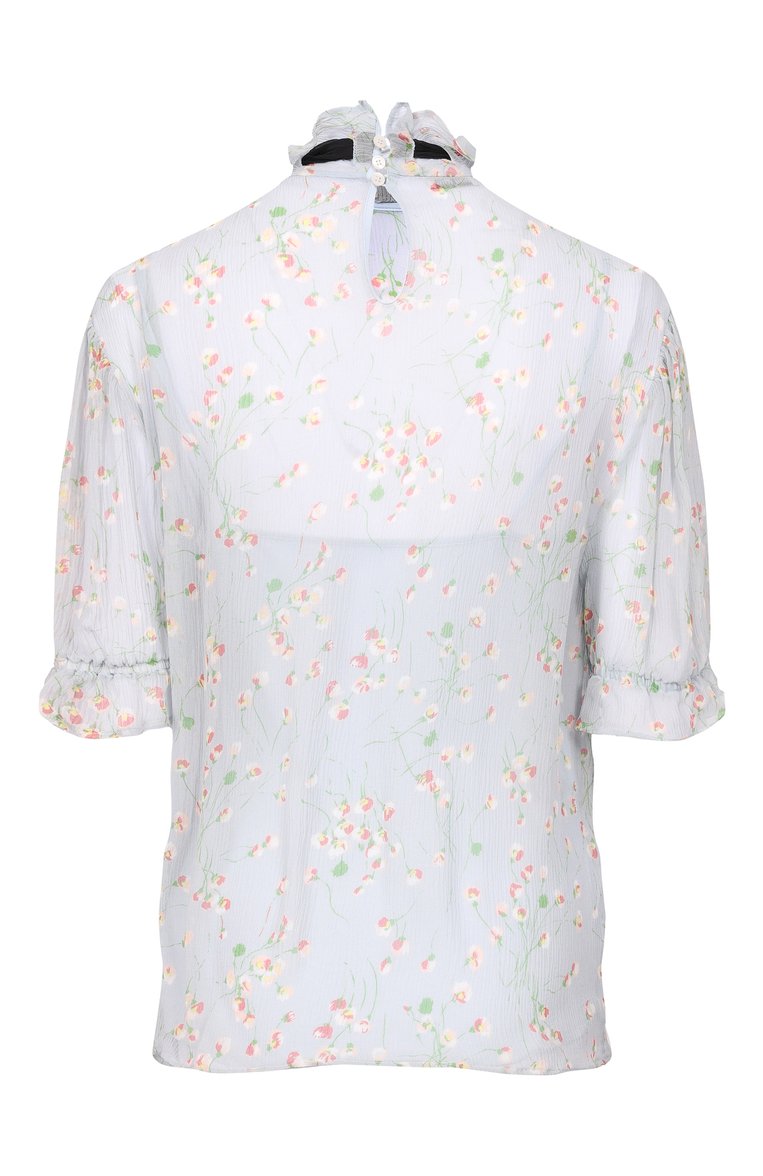 Шелковая блузка MIU MIU, арт. MT1505-1VN5-F0082, фото 2