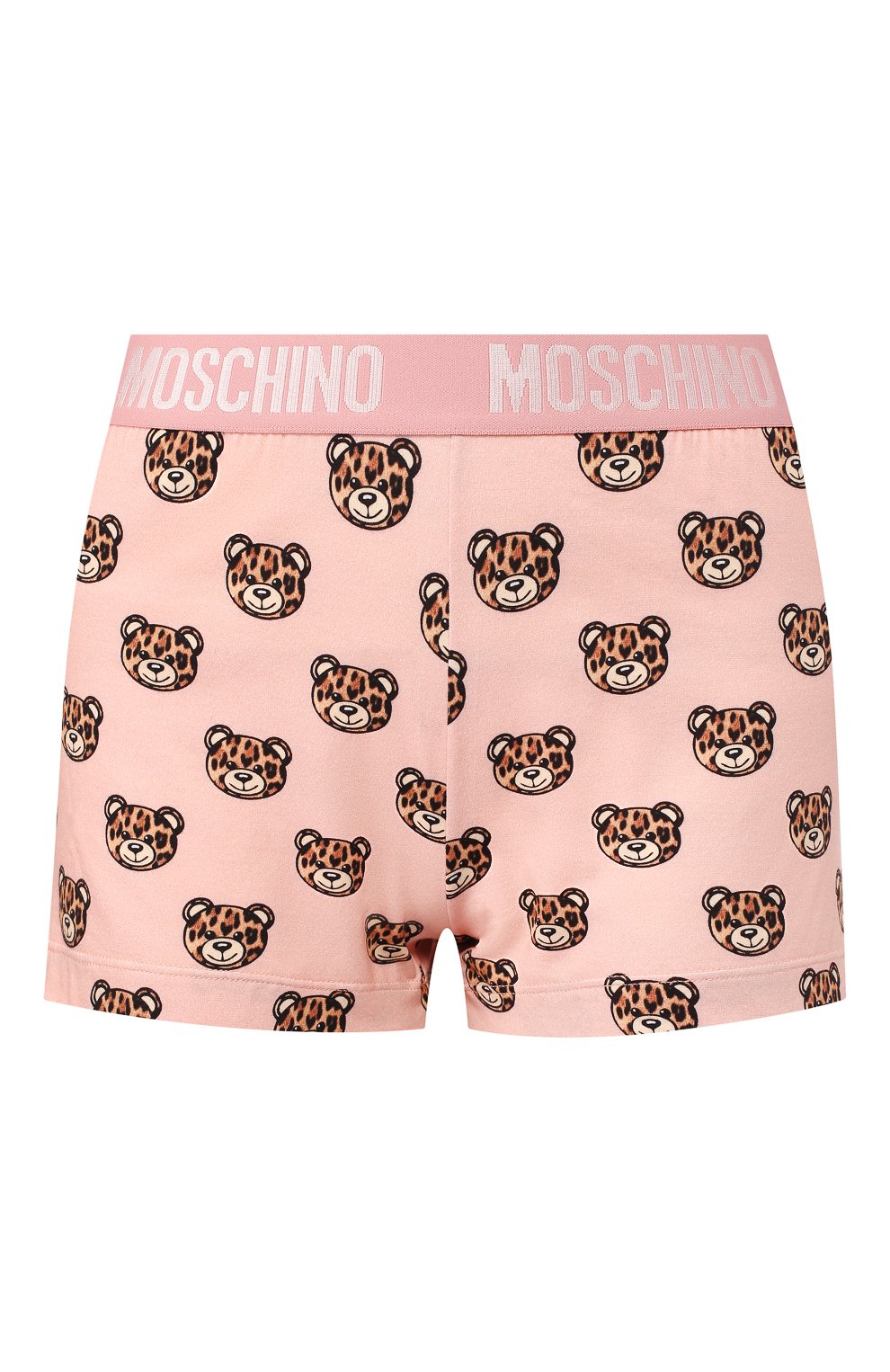 Хлопковые шорты MOSCHINO розового цвета по цене 7415 руб., арт. A4216/9015, фото 1 Хлопковые шорты MOSCHINO, арт. A4216/9015, фото 1