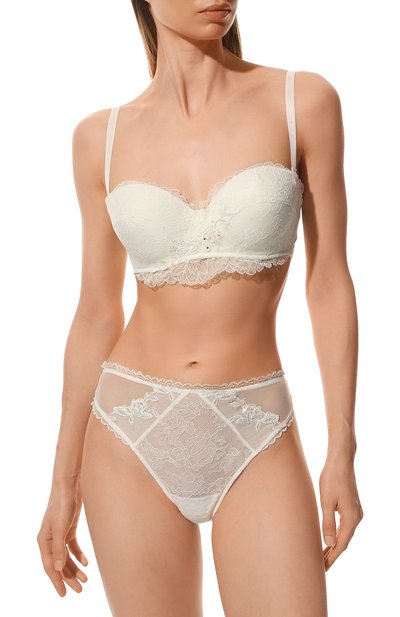 Бюстгальтер с плотной чашкой LISE CHARMEL молочного цвета по цене 22190 руб., арт. ACH5642, фото 2 Бюстгальтер с плотной чашкой LISE CHARMEL, арт. ACH5642, фото 2