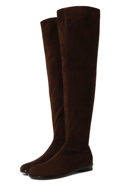 Женские замшевые ботфорты kumiko MATTIA CAPEZZANI, арт. W414/CAM0SCI0