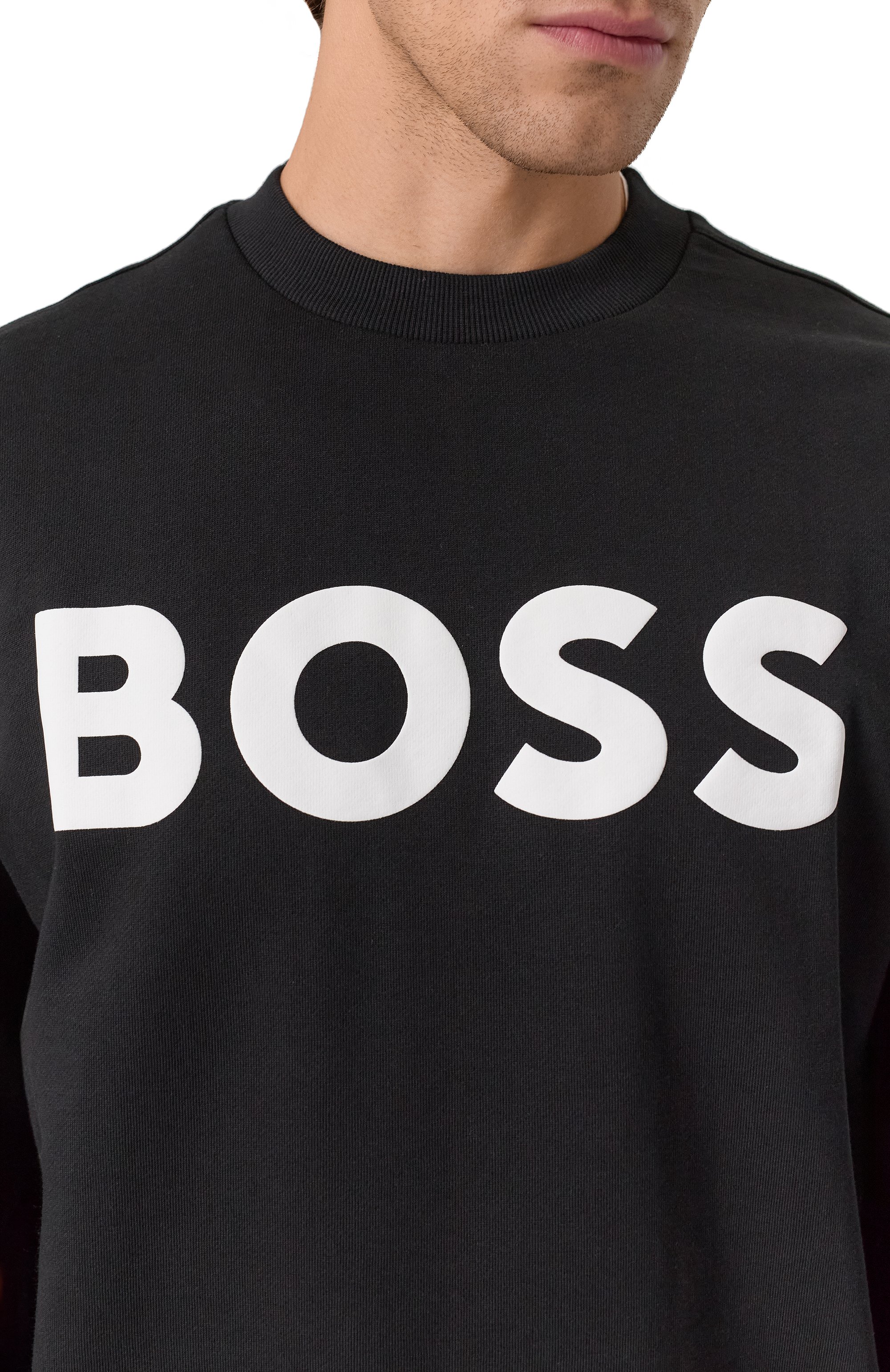 Хлопковый свитшот BOSS ORANGE, арт. 50487133, фото 5