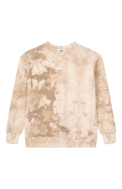 Хлопковый свитшот MSGM KIDS, арт. S6MSJBSW243