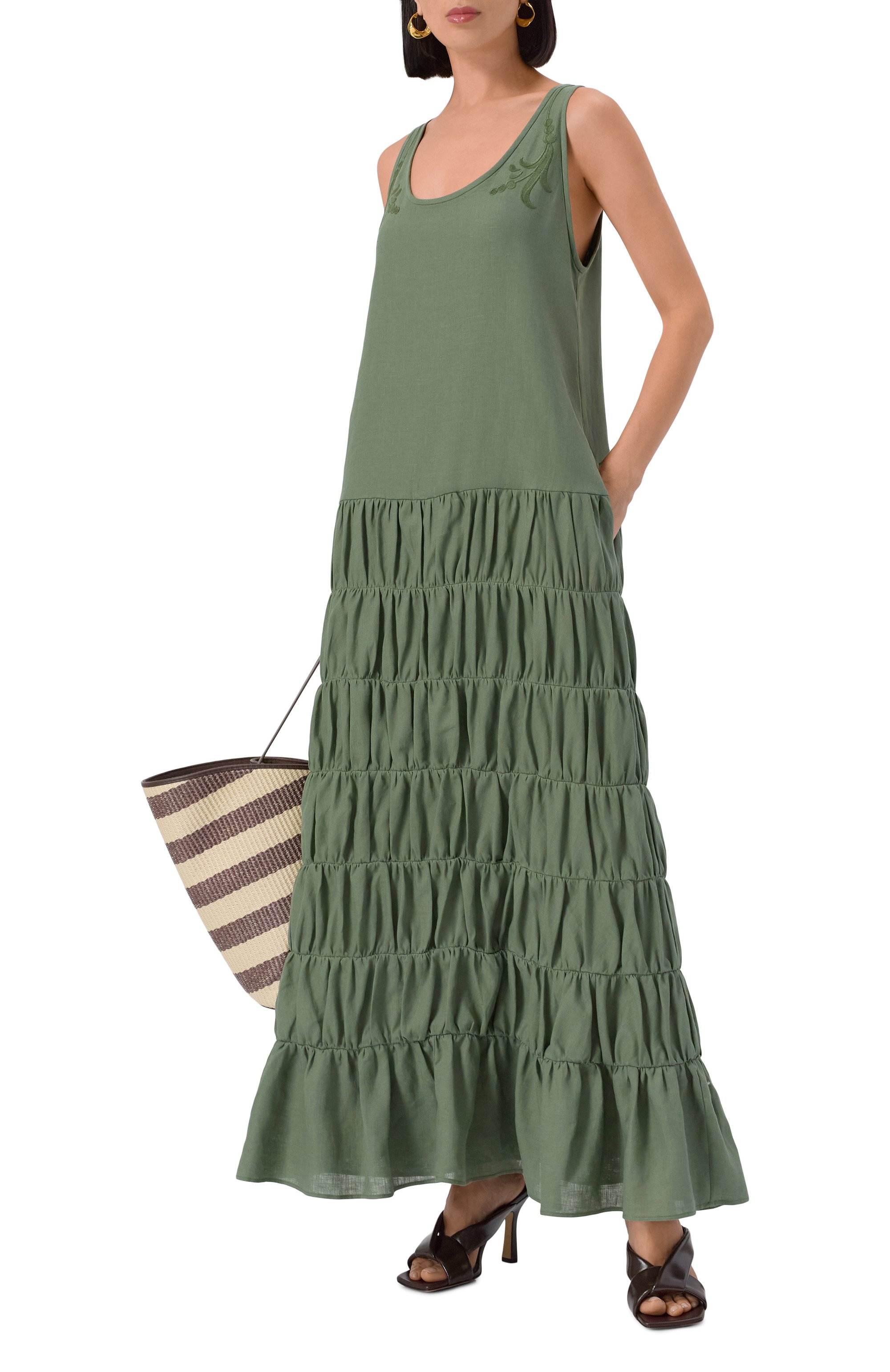 Льняное платье MVST, арт. H031/3626, фото 2