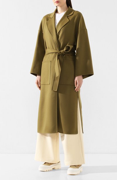 Пальто из смеси шерсти и кашемира LOEWE, арт. S2281140PA, фото 3
