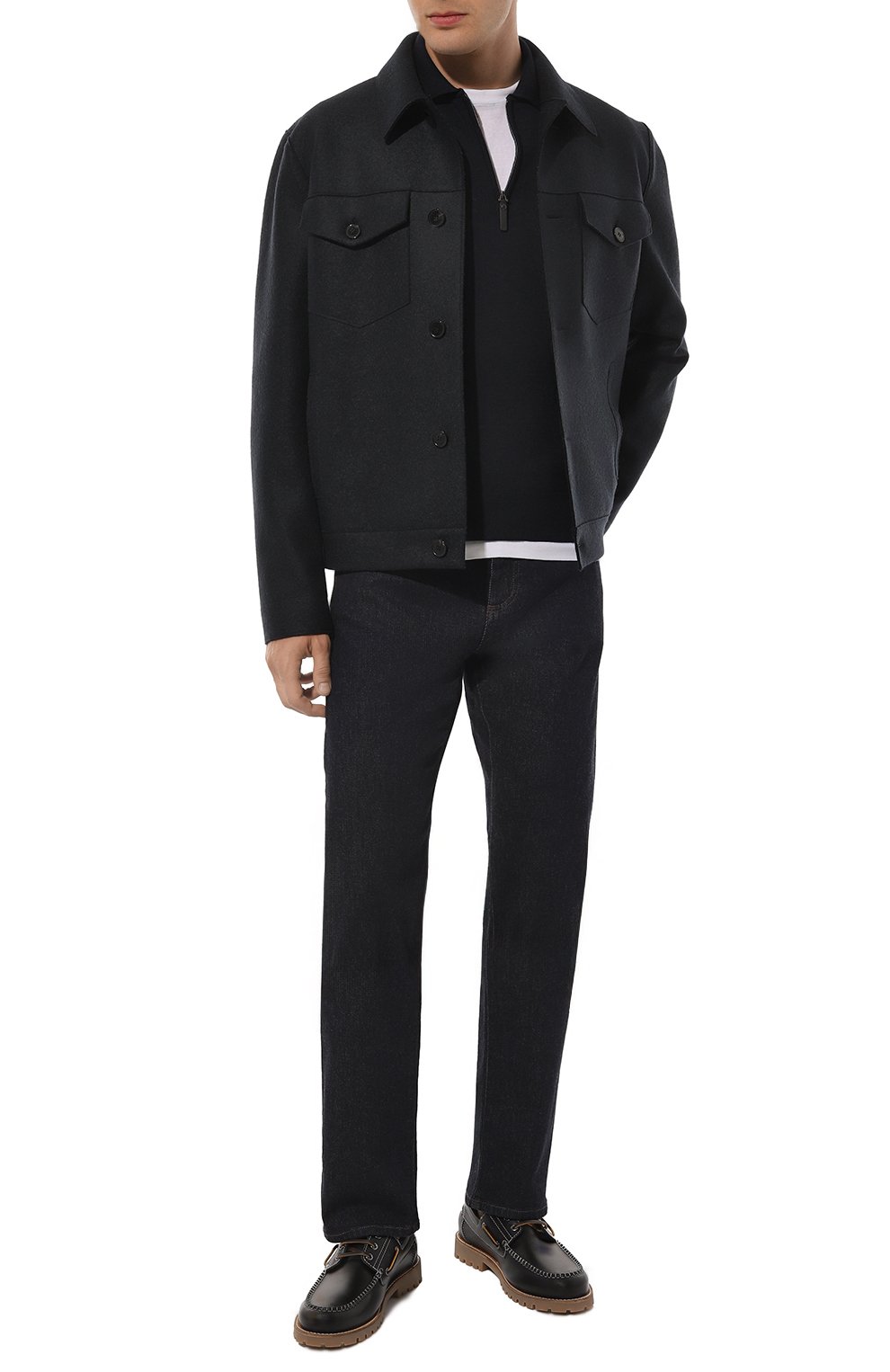 Шерстяное поло CANALI, арт. C1045/MK02148, фото 2