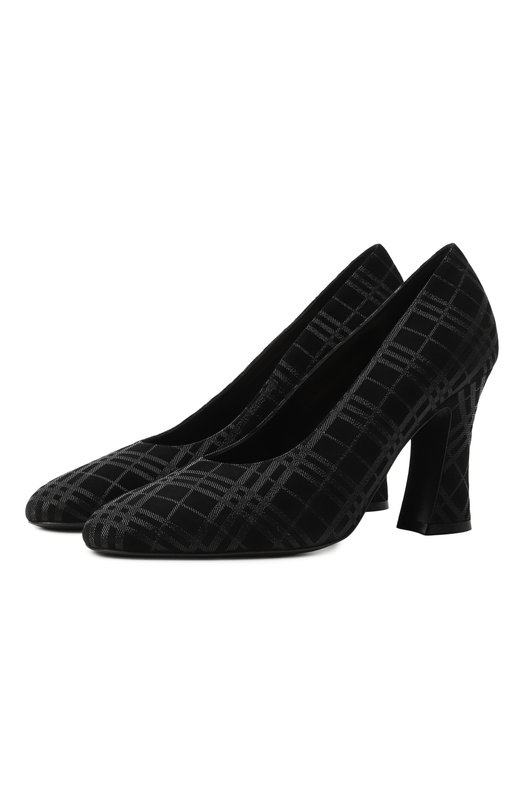 Замшевые туфли Trinket Burberry 8111506 Чёрный 8111506