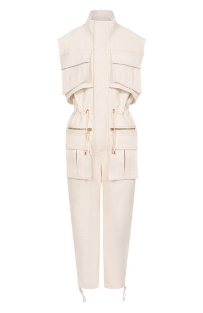Женский кожаный комбинезон BALMAIN, арт. FF0Q0025/LE04