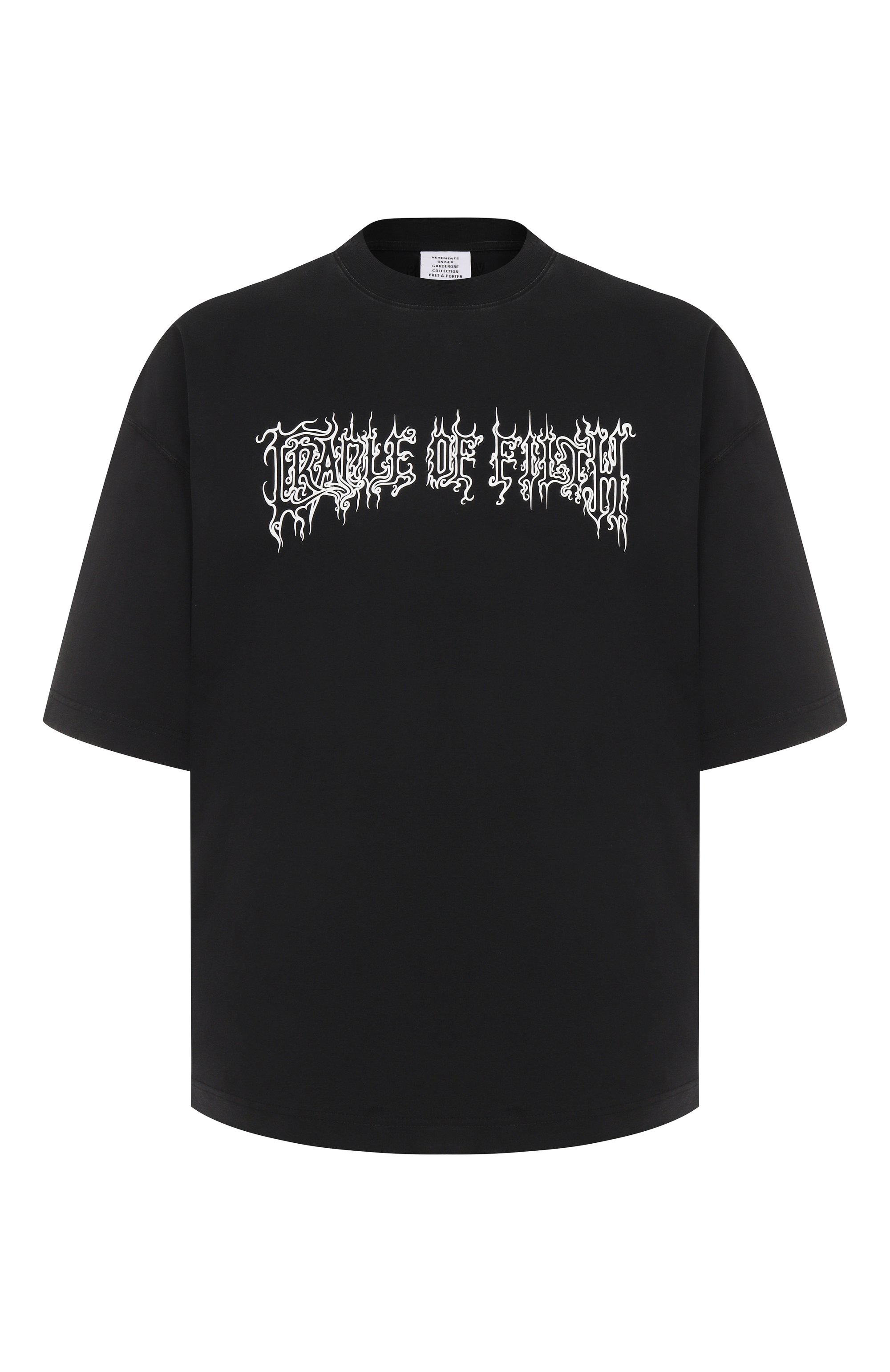 Хлопковая футболка VETEMENTS, арт. UCF76TR100B/1000 LIGHT JERSEY, фото 1