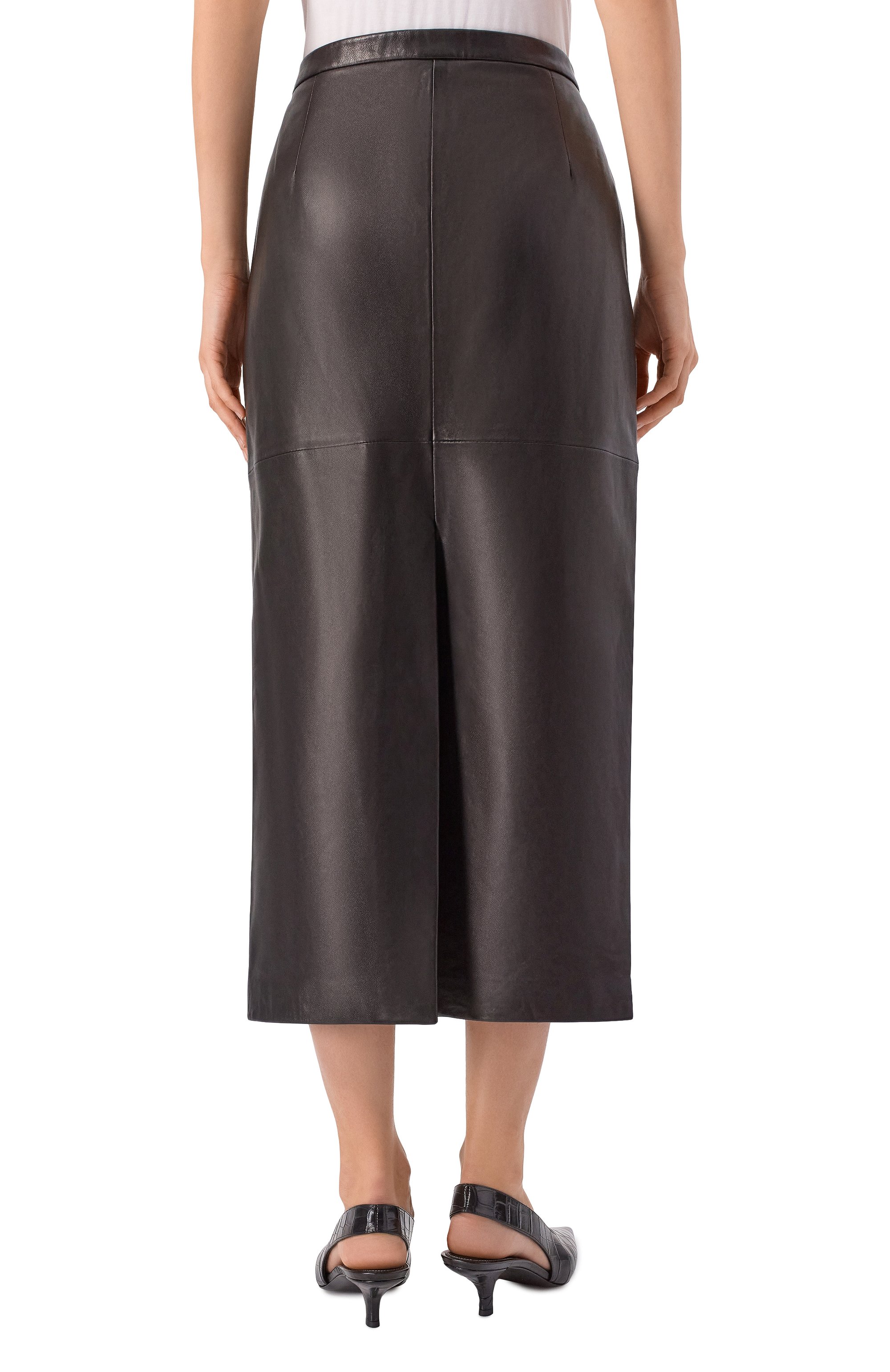 Кожаная юбка 12 STOREEZ, арт. 127842, фото 4