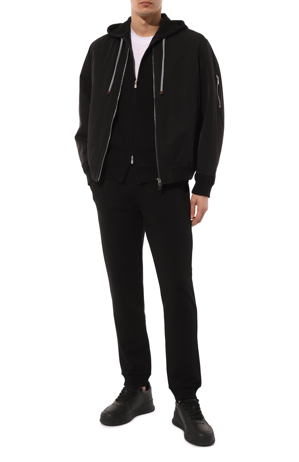 Хлопковые джоггеры BURBERRY, арт. 8064432, фото 2