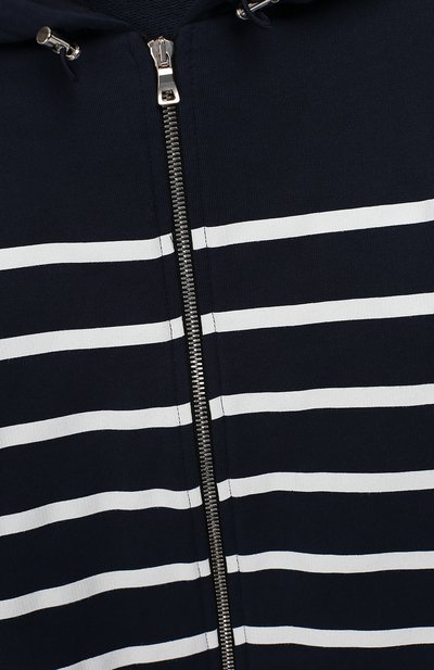 Хлопковый кардиган с капюшоном BALMAIN, арт. 6K4590/KX290/12-16, фото 3