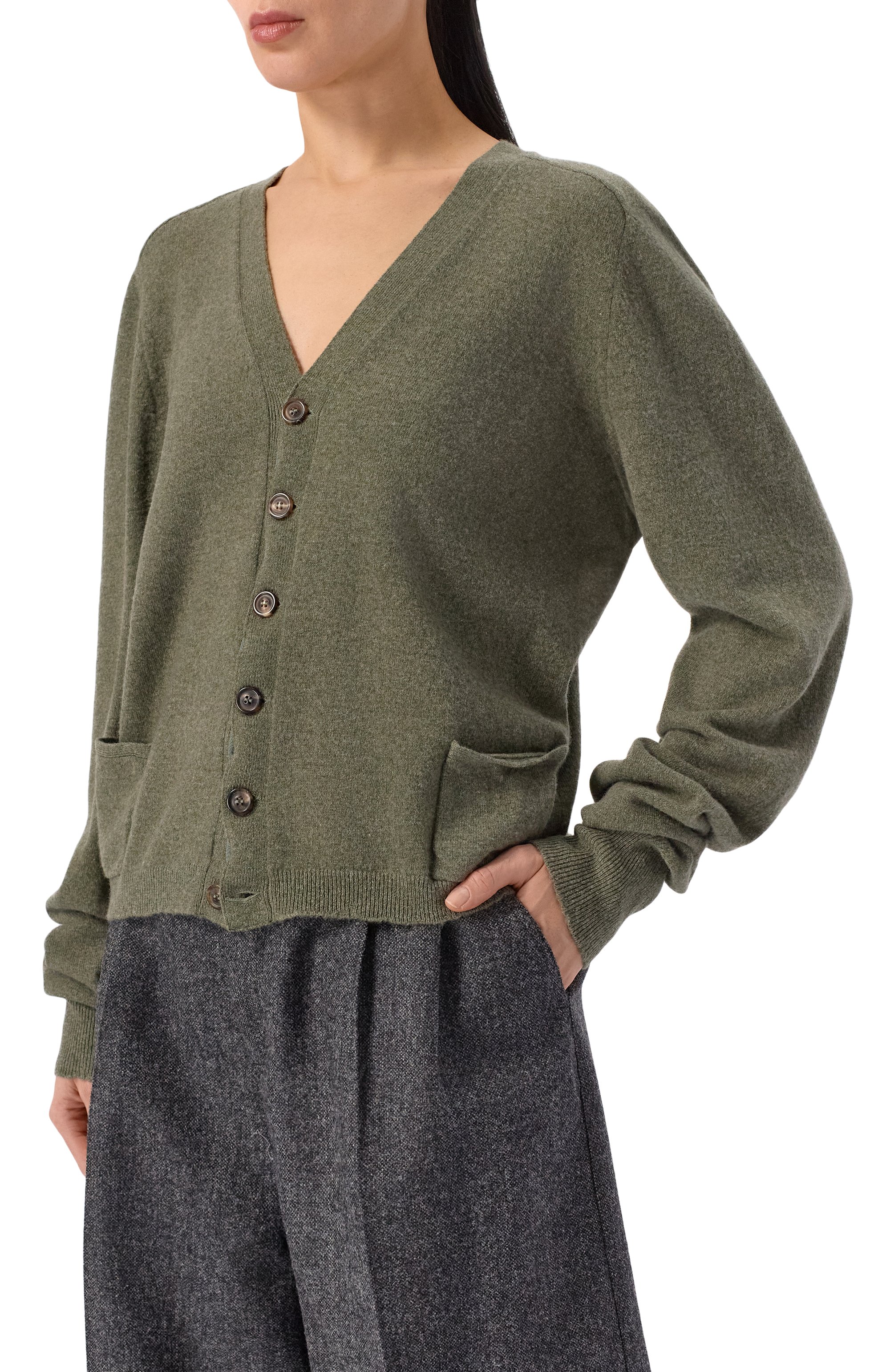 Шерстяной кардиган MAISON MARGIELA, арт. S29HP0040/M13178, фото 3