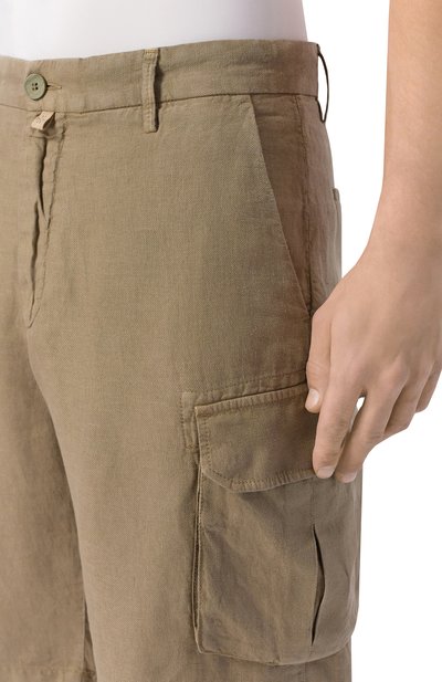 Льняные шорты JACOB COHEN, арт. JUR_NR019 001 T891A T0, фото 5