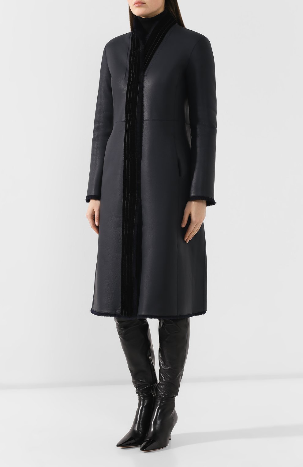 Двусторонняя дубленка EMPORIO ARMANI, арт. 4NL06P/42P22, фото 6