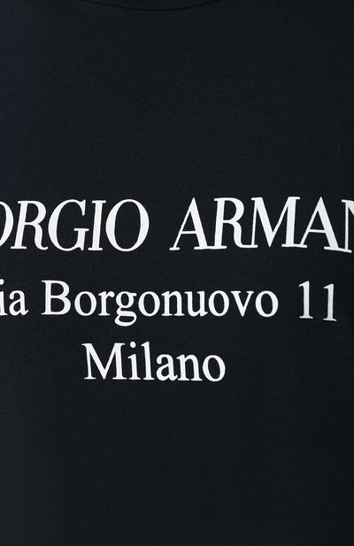 Футболка из вискозы GIORGIO ARMANI, арт. 3GAM63/AJP4Z, фото 5
