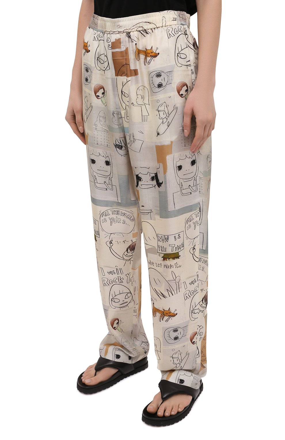 Шелковые брюки STELLA MCCARTNEY, арт. 601570/SRN05, фото 3