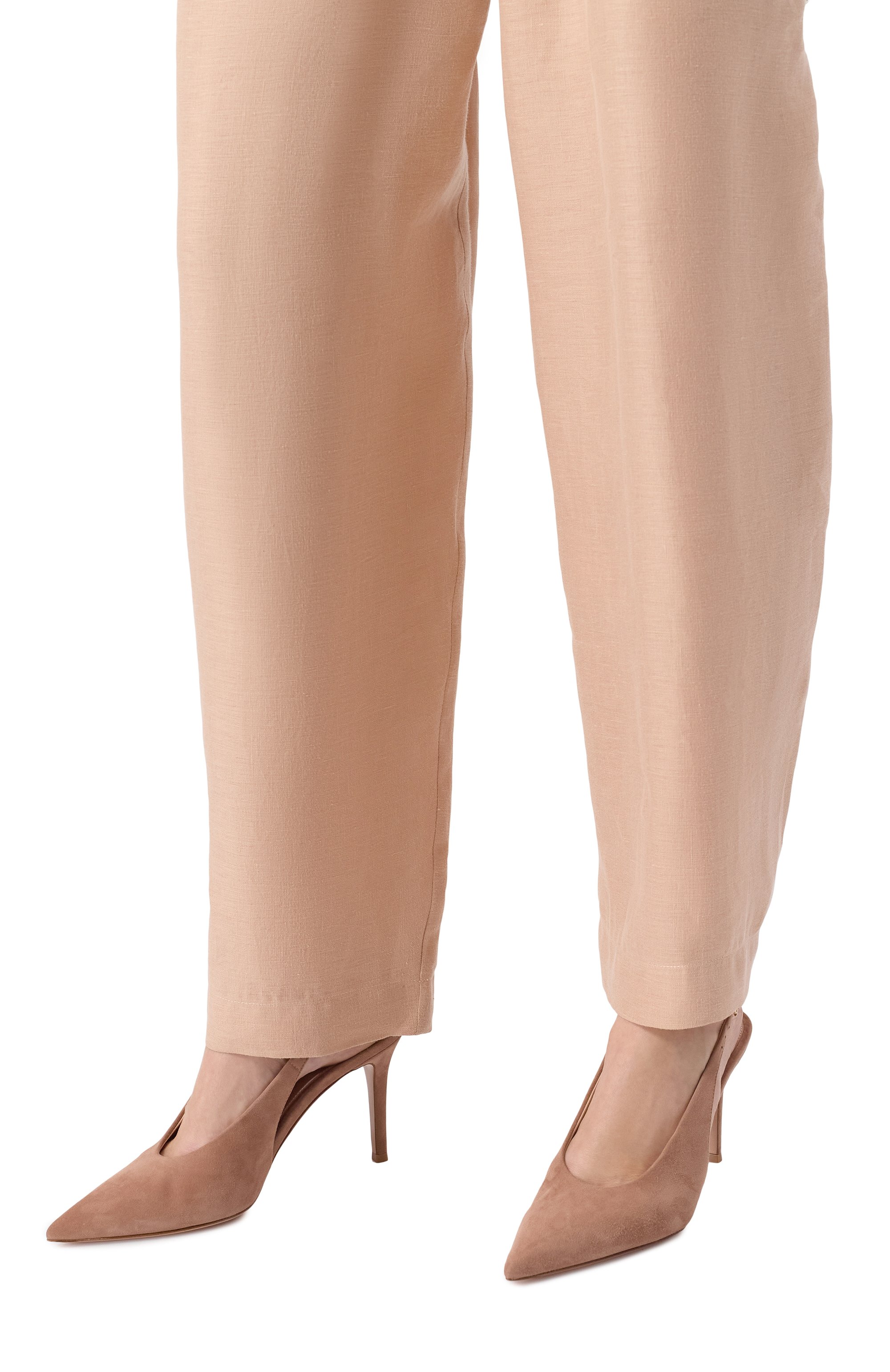 Замшевые туфли robbie sling 85 GIANVITO ROSSI, арт. G95461.85RIC.CAMPRAL, фото 3