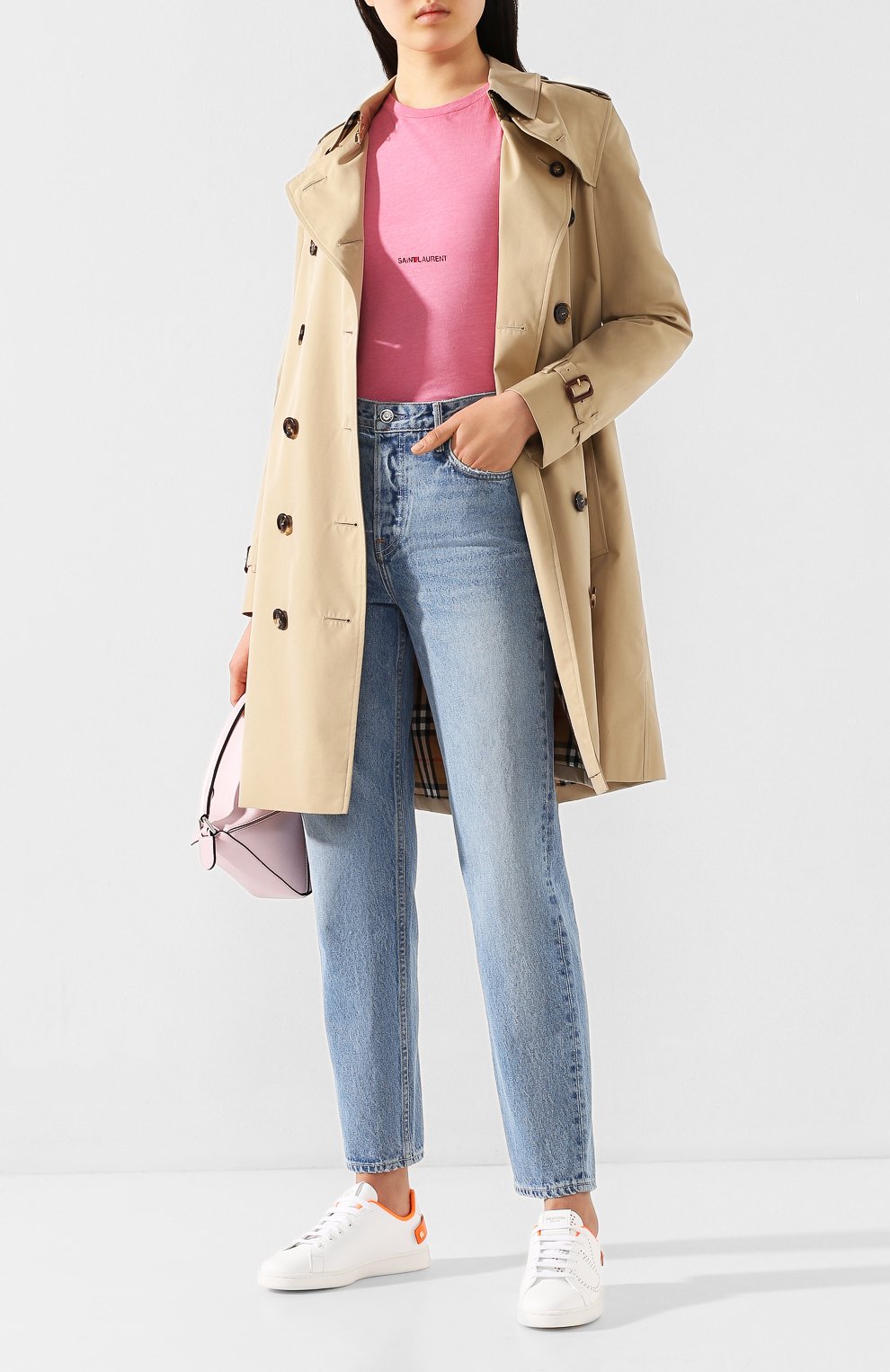 Кожаные кеды backnet VALENTINO, арт. TW0S0M20/MSS, фото 2