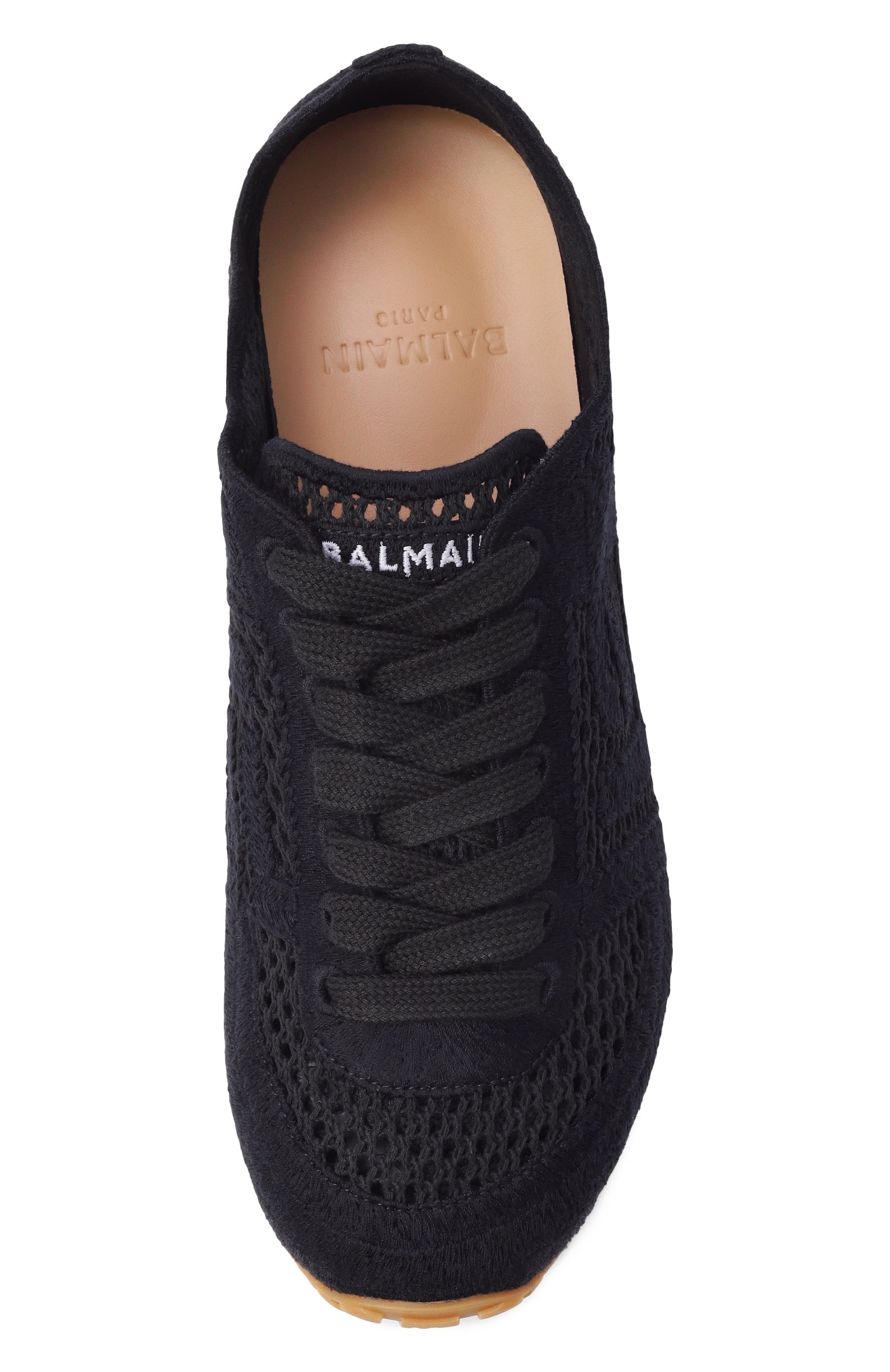 Текстильные кроссовки racer 45 BALMAIN, арт. GN0VI770/TCHR, фото 6
