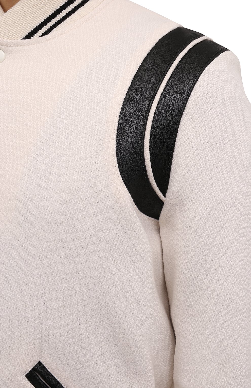 Шерстяной бомбер SAINT LAURENT, арт. 354718/Y213Q, фото 5