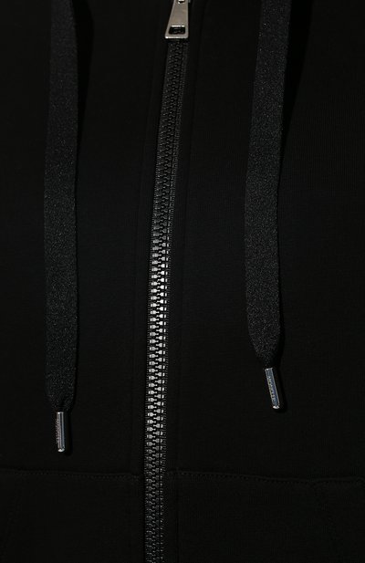 Хлопковый кардиган MONCLER черного цвета по цене 59950 руб., арт. H1-093-8G000-19-809LC, фото 5 Хлопковый кардиган MONCLER, арт. H1-093-8G000-19-809LC, фото 5