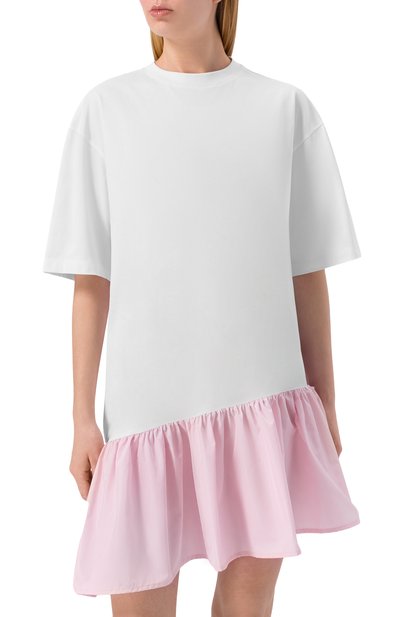 Хлопковое платье MSGM, арт. 4041MDA81D/267002, фото 3