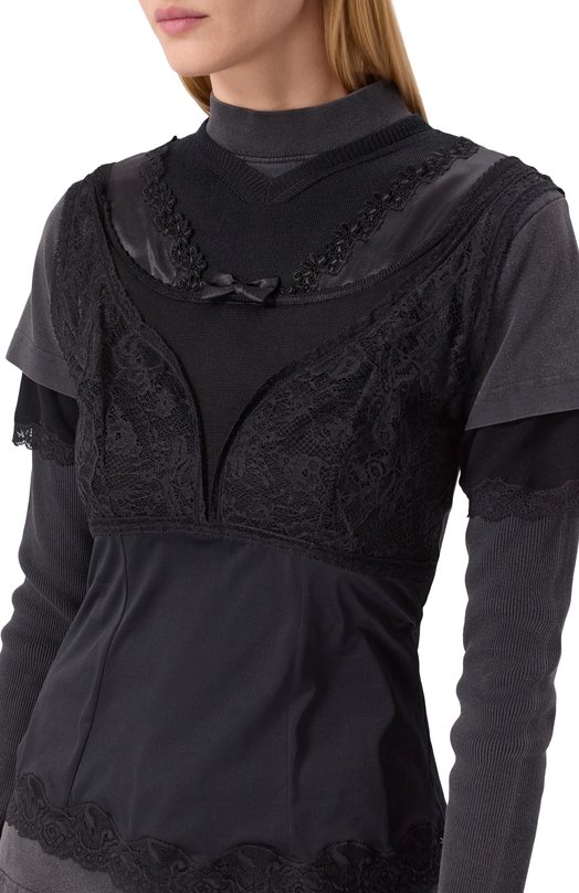 Топ Balenciaga 808858/TMV26 Чёрный  808858/TMV26 Фото 5