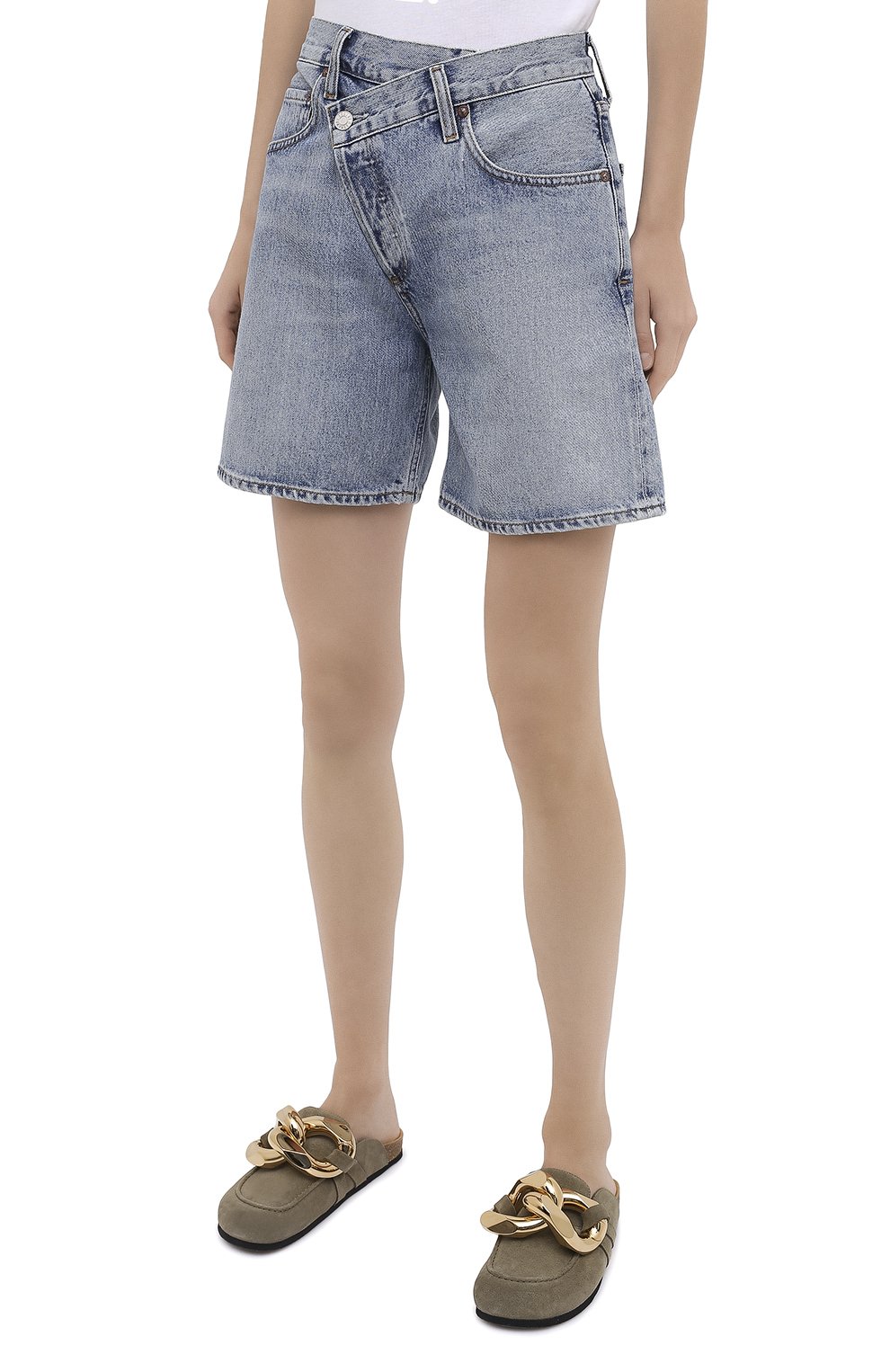 Джинсовые шорты AGOLDE, арт. A9009-1206, фото 3