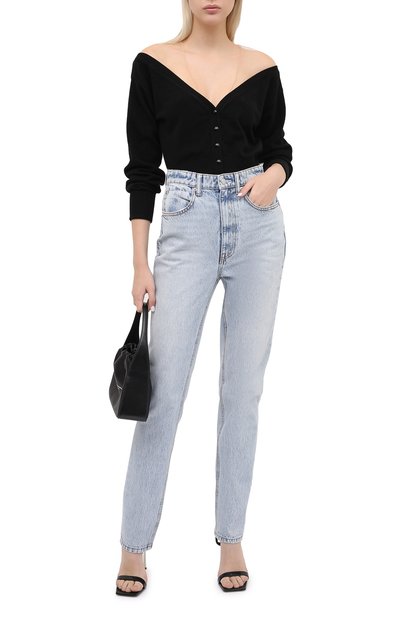 Джинсы ALEXANDER WANG голубого цвета по цене 46650 руб., арт. 4DC2204774, фото 2 Джинсы ALEXANDER WANG, арт. 4DC2204774, фото 2