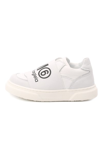 Кожаные кеды MM6, арт. 70341/M0RBID0NE/GRESSANE/KIPS/18-27, фото 2