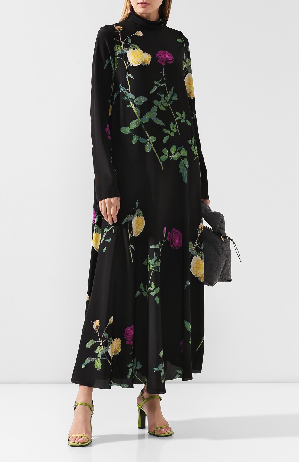 Шелковое платье DRIES VAN NOTEN, арт. 192-11037-8202, фото 2