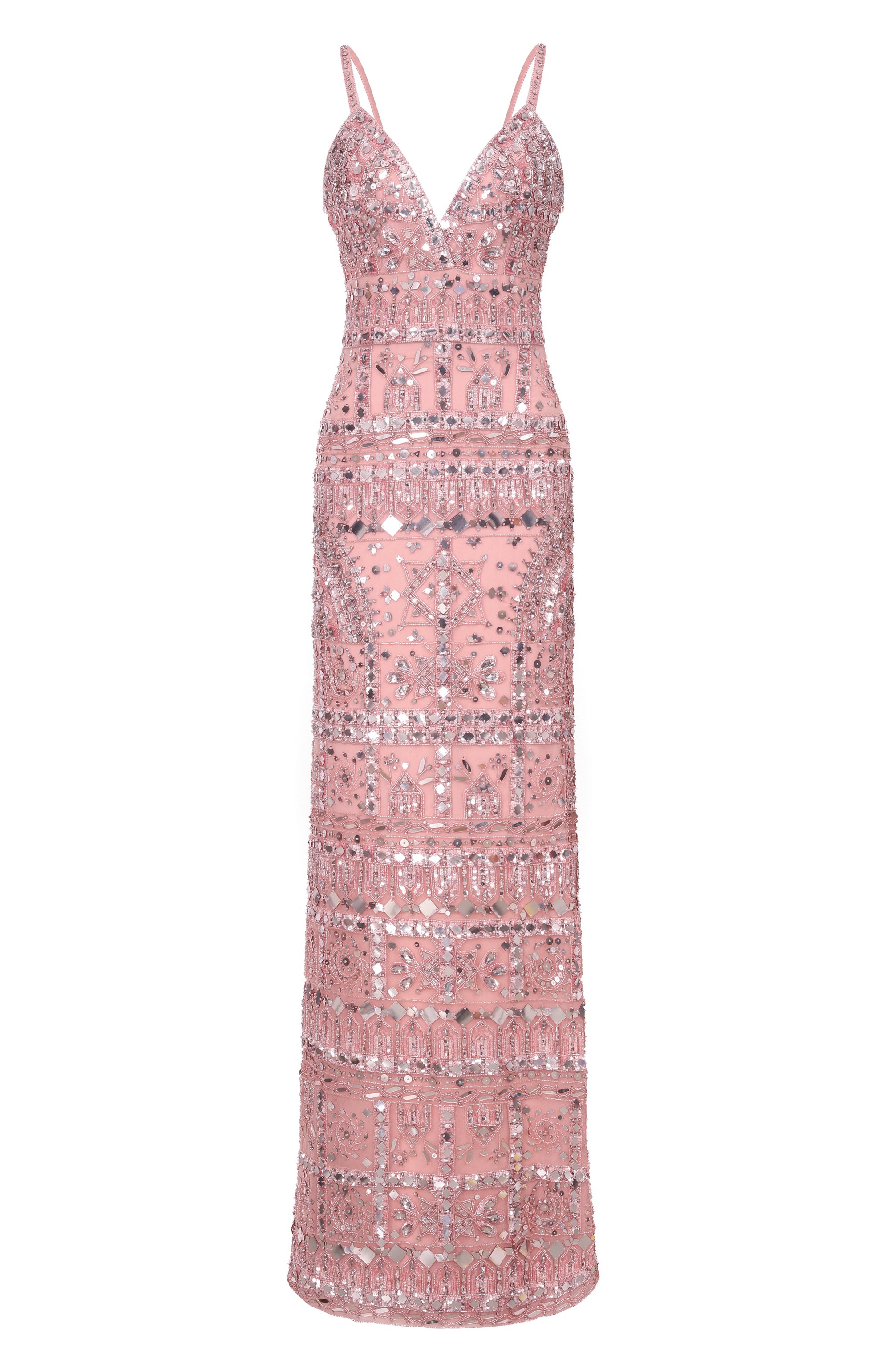Платье с отделкой стразами ZUHAIR MURAD, арт. RDR26030/INST000, фото 1