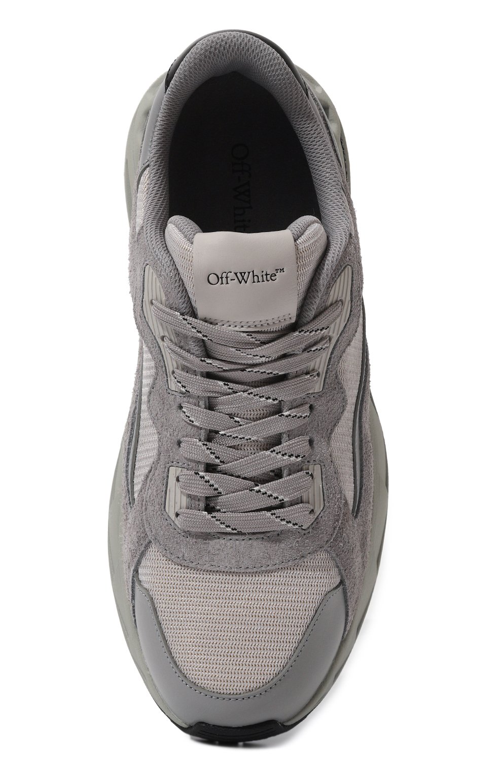 Комбинированные кроссовки kick off OFF-WHITE, арт. 0MIA289F24LEA002, фото 6