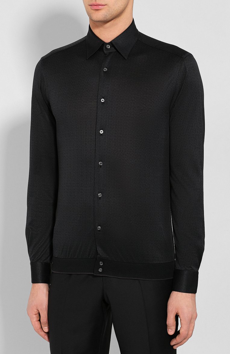 Хлопковая рубашка ZILLI, арт. MFS-MERCU-56053/RJ01, фото 3