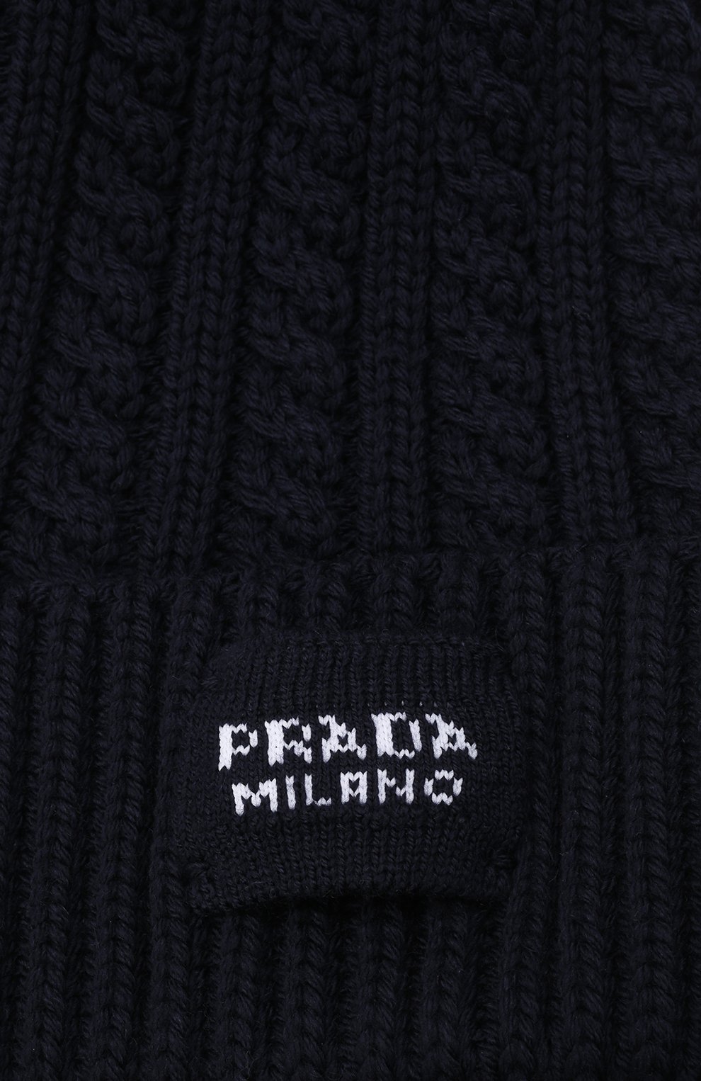 Шерстяная шапка PRADA, арт. UMD484-1BCL-F0008-212, фото 3