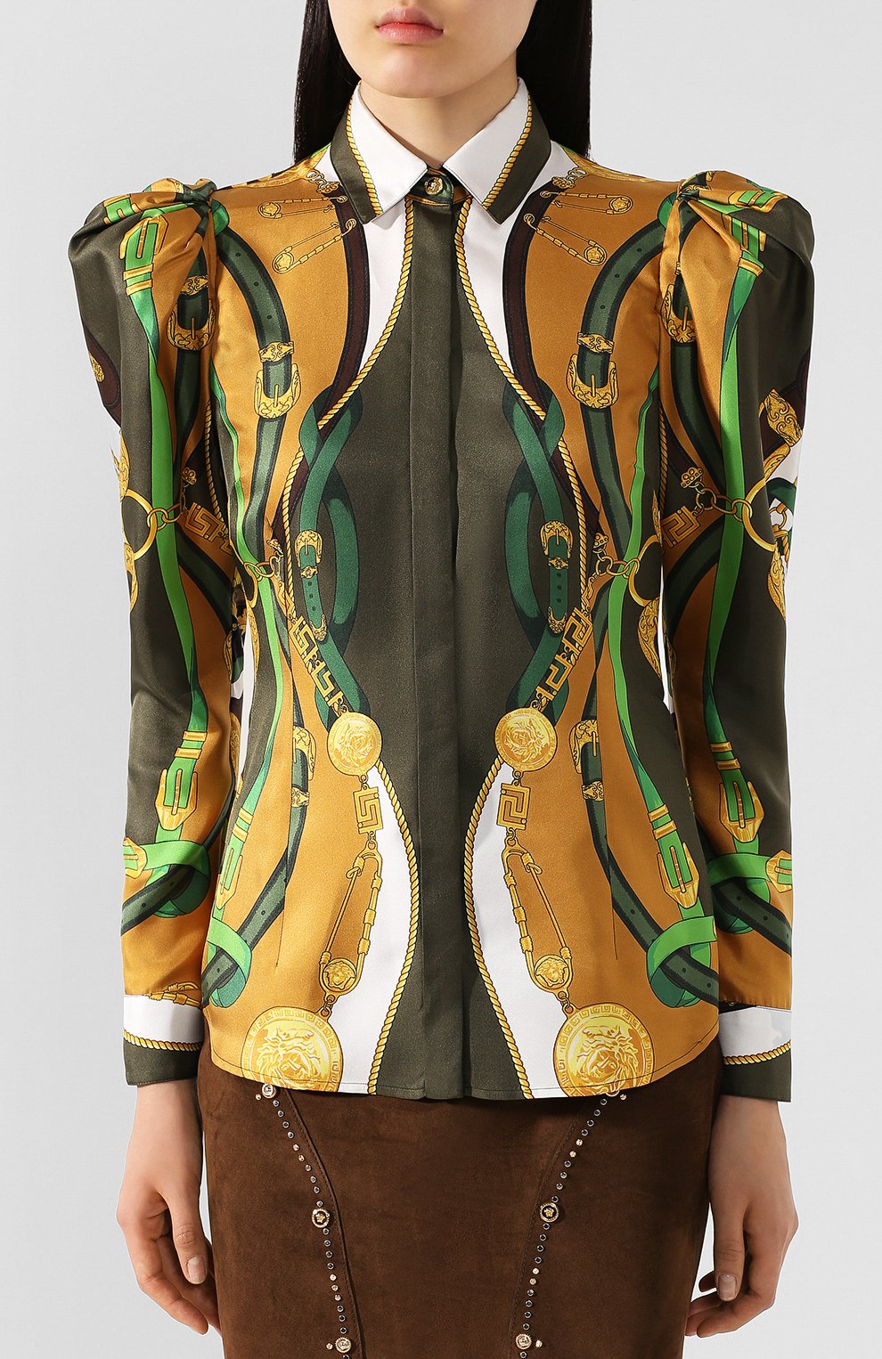 Шелковая блузка VERSACE, арт. A85367/A233263, фото 3