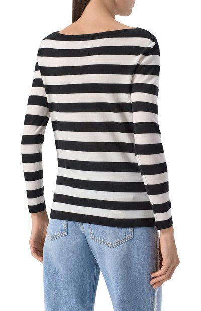 Шерстяной пуловер BALMAIN, арт. EF0KJ030/KI43, фото 4