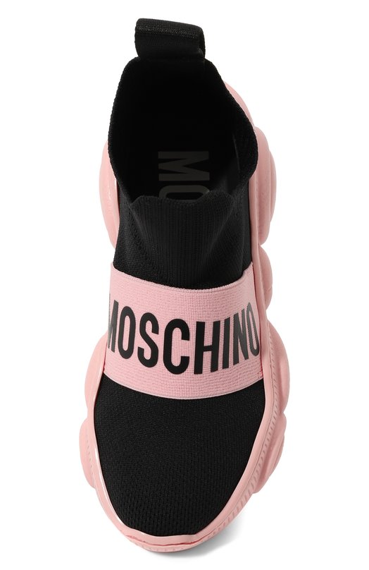 Текстильные кроссовки Moschino 4