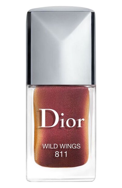 Женский лак для ногтей rouge dior vernis birds of a feather, 811 дикие крылья (10ml) DIOR, арт. C016700811
