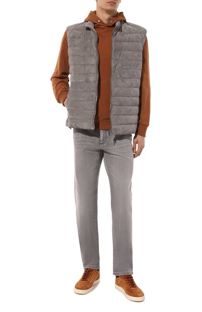 Худи из хлопка и кашемира ZEGNA, арт. UD521A7/D852, фото 2