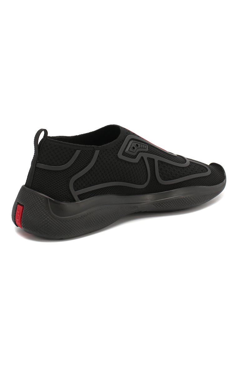 Текстильные кроссовки PRADA, арт. 3S6421-3KPL-F0002-025, фото 4