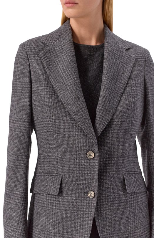 Жакет из шерсти и кашемира MVST SDG200/S0734004 Серый  SDG200/S0734004 Фото 5