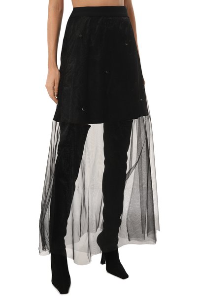 Юбка изо льна и хлопка MIDGARD PARIS, арт. V2-SK12-BK, фото 3