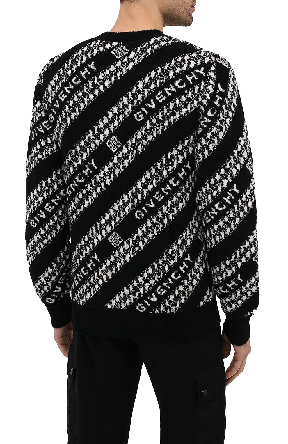 Шерстяной свитер GIVENCHY, арт. BM90EE4Y6Q, фото 4