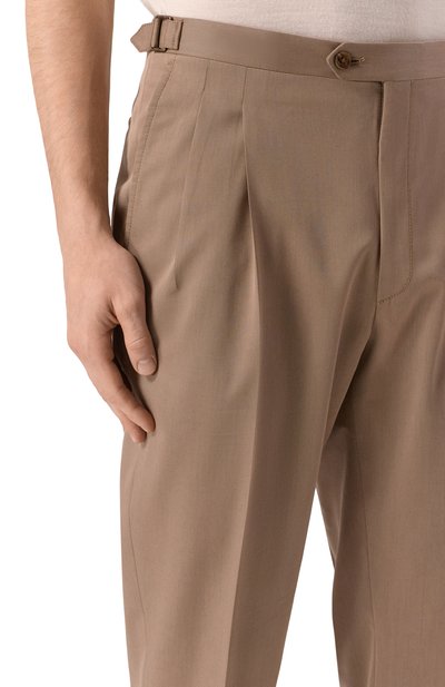 Брюки из шерсти и хлопка CORNELIANI, арт. 274L21/2714201, фото 5