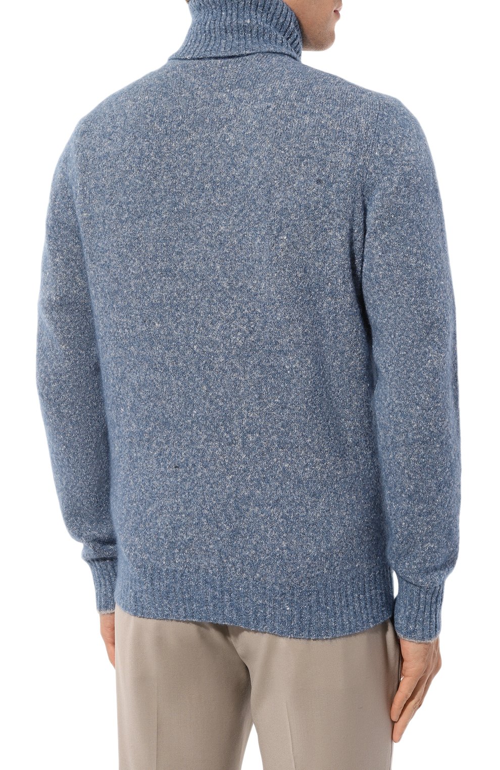 Свитер из шерсти и хлопка BRUNELLO CUCINELLI, арт. MS070B2219, фото 4